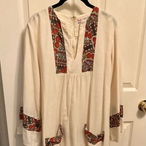 Vintage All-Cotton Caftan